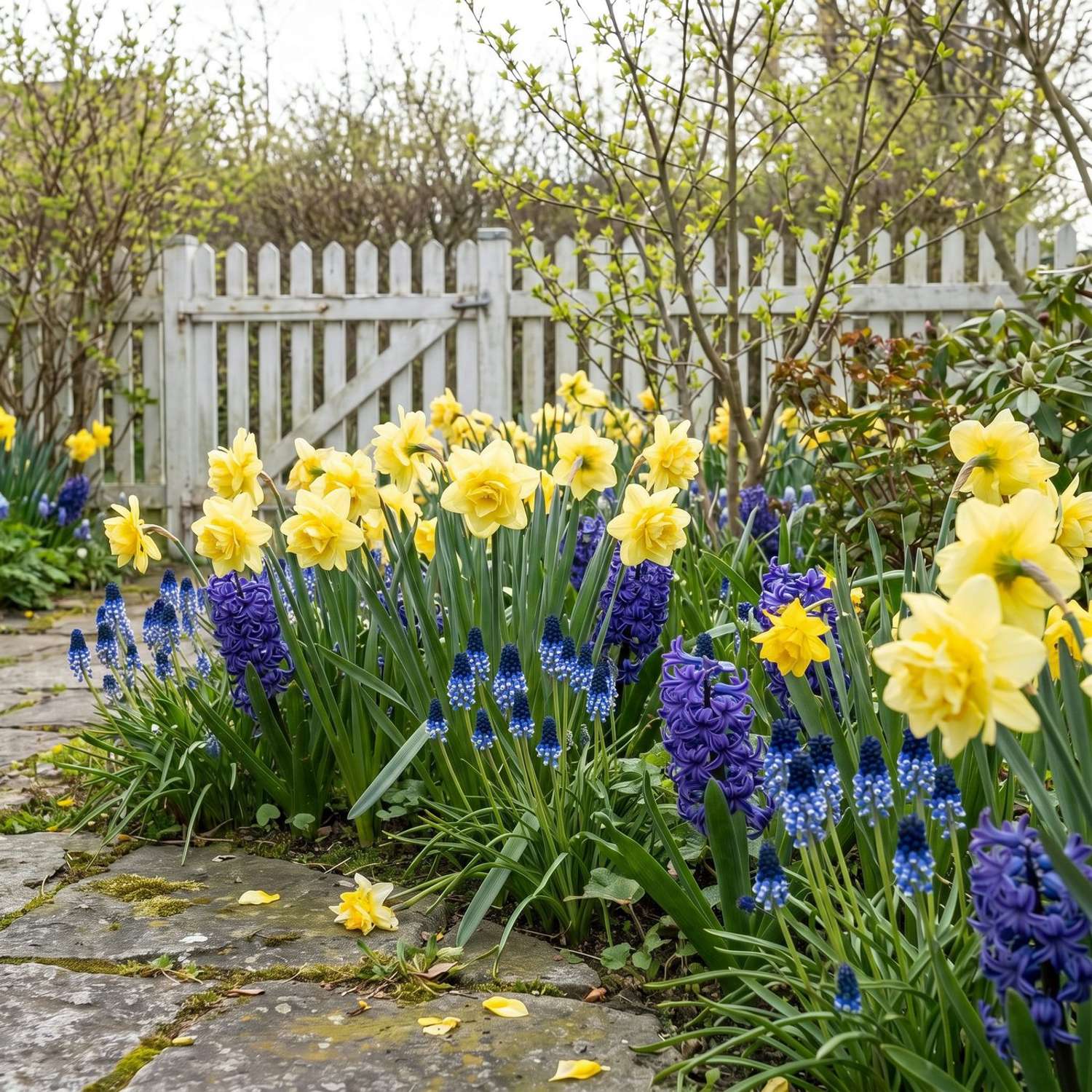Valmis kukkapenkki 'Blue Lemonade' (1 m²)